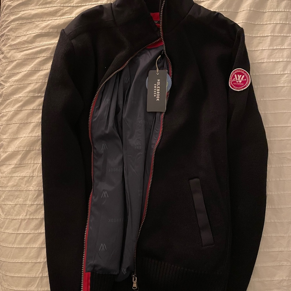 Holebrook Gregor Wool Full Zip Jacket - NWT Men’s Size Small